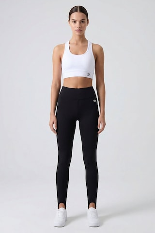 Tommy Life Siyah Standart Fit Esnek Spor Performans Kadın Topuklu Tayt - 94685