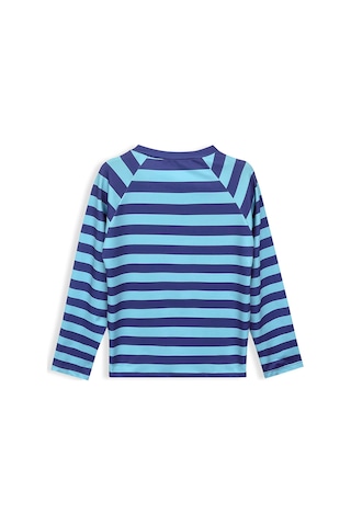 Denokids Uv Korumalı Çizgili Erkek Çocuk Mayo T-shirt Renkli