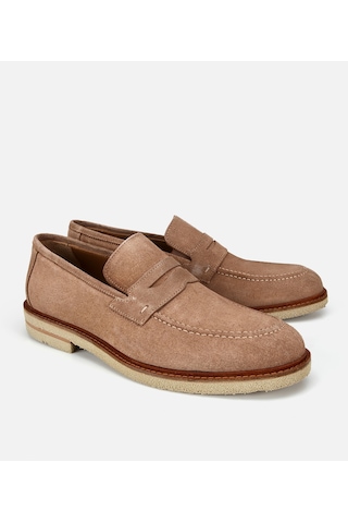 Hotiç Erkek Süet Deri Bej Klasik Loafer 02ayh320020a310 02ayh320020a310