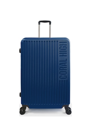 Coral High Abs Lacivert Büyük Boy Valiz 16408 Lacivert