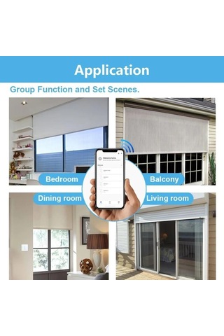 Tuya Destekli Akıllı Panjur Anahtar