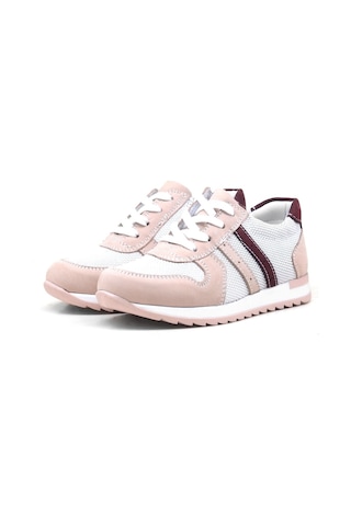 Hakiki Deri Günlük Pembe Kız Çocuk Spor Ayakkabı Sneaker (264720126) Pembe
