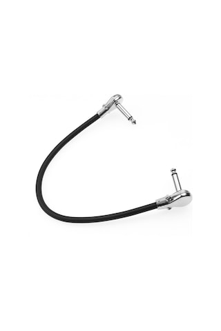 Suofeng 6.35mm Çift Eğimli Gitar Bağlantı Kablosu - 30cm, Dayanıklı Ve Sessiz Performans