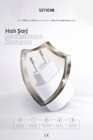 20w İphone Uyumlu Hızlı Şarj Aleti Lightning Güç Adaptörü Başlığı 8 11 12 13 14 Pro Max Mini X Xs Xr