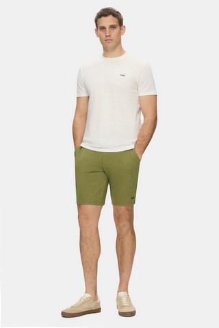 Taylor Kemik Rengi Bisiklet Yaka Krinkıl Hafif Kumaş Metal Logolu Standard Fit Erkek Tshirt Kemik Rengi