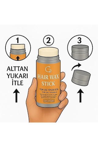 Mucizevi Tarak + 75 Gr Wax + Wax Tarağı 3 In 1 Set
