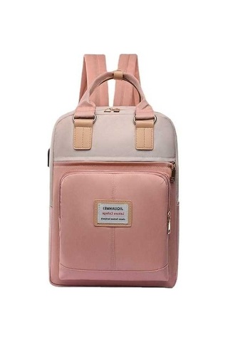 Prestigegoods Love Home Usb Şarj Edilebilir 13/14 Inç Bilgisayar Çantası, Yurt Dışından, Orta Boy, Hem Erkekler Hem Kadınlar İçin Uygun Pembe