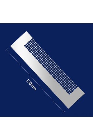 Reedark Elmas Çizim Cetveli - Hassas Delikli Paslanmaz Çelik Ölçek Aracı 768 Delik Diğer