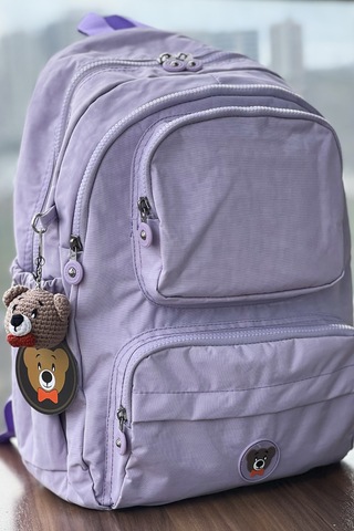 Nemo Group Lila Okul Seyahat Sırt Spor Çantası