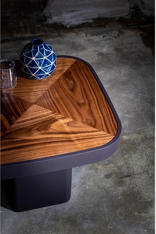 Platinum Yan Sehpa Servis Sehpası Mdf Kahverengi Kahverengi