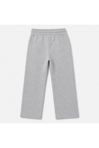 Luess Unisex Çocuk Gri Melanj Az Şardonlu Okul Eşofman Alt
