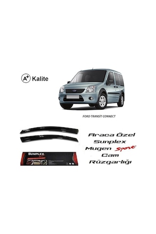 Ford Connect Cam Rüzgarlığı Mugen Tip Sunplex 2Li