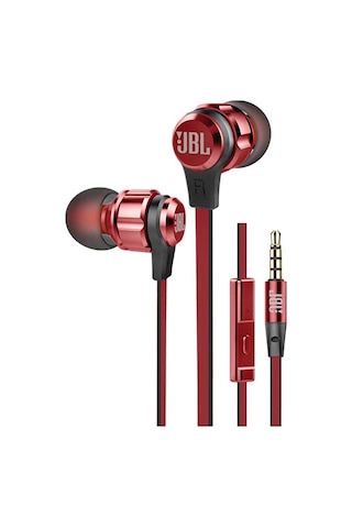JBL T180A Pure Bass Mikrofonlu Kablolu Kulakiçi Kulaklık
