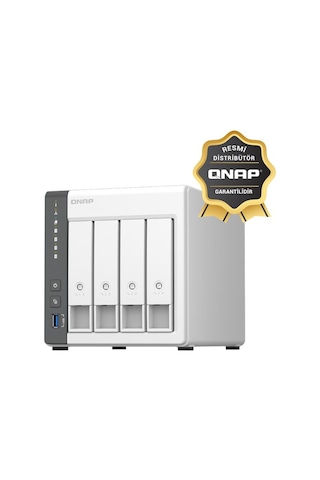 Qnap Ts-433-4gb Ram 4 Hdd Yuvalı Tower Nas Resmi Distribütör Garantili