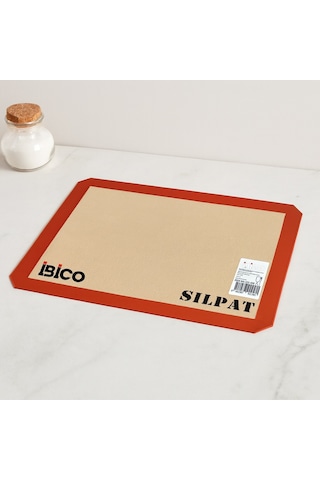 Silikon Fırın Pişirme Matı 30x40 Cm Düz Renkli
