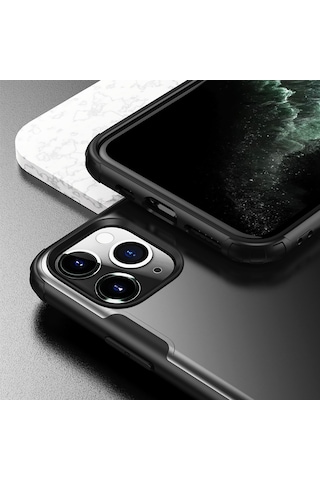 Apple Uyumlu iPhone Bikapak Elıt Mıst 11 Pro Opak Yeşil Kapak