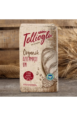 Tellioğlu Organik Buğday Unu 1 KG Tellioğlu Organik Buğday Unu 1 KG