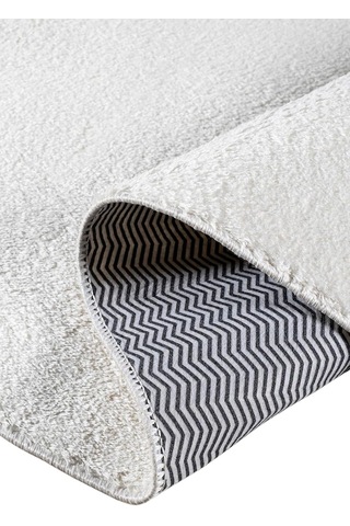 Krem Banyo Paspası Peluş Kaymaz Taban Yumuşak Doku Makinede Yıkanabilir 4 Ölçü 60x100 Cm Çok Renkli