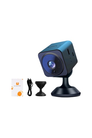 Akıllı Hd Kablosuz Ev Kamerası 600mah Kızılötesi Gece Görüşü Sesli İnterkom Kablosuz Bağlantı Kart Kaydı