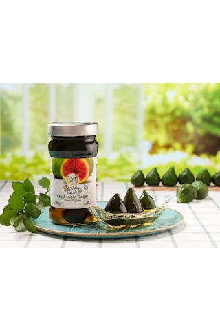 Antalya Reçelcisi Yeşil İncir Reçeli 380 G