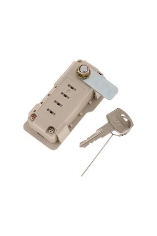 Trendooze 45x30x85mm Dikey Şifreli Kilit Kabini Posta Kutusu Bagaja Uygun Güvenli