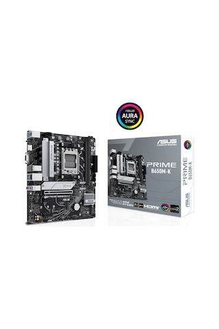 Asus Prime B650M-K AMD B650 6400 MHz (OC) DDR5 Soket AM5 mATX Anakart