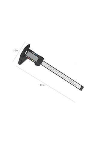 Kumpas Dijital Karbon Fiber Hassas 150Mm Ölçer