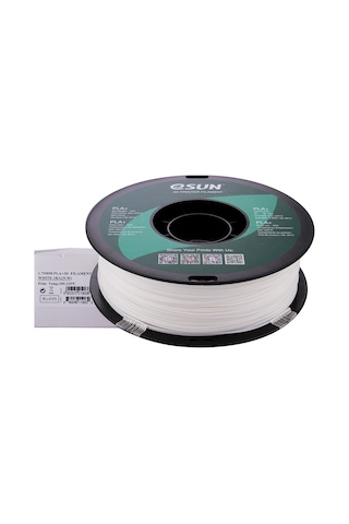 eSUN 1,75 mm PLA Plus (PLA+) Beyaz Filament (1 KG)