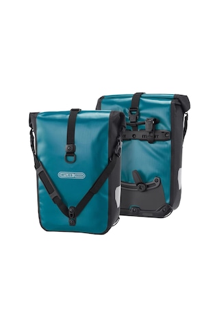 Ortlieb F6309 Sport-roller Classıc Ön Bisiklet Çanta 25l Petrol-siyah Mavi