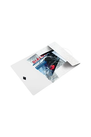 Lastikli Dosya 250 Sayfa Kapasiteli Beyaz 45681001