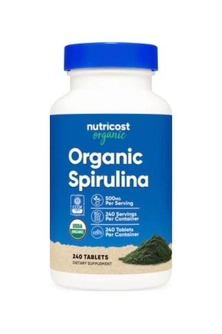 Spirulina Tablets Organic 500 Mg 240 Tablets