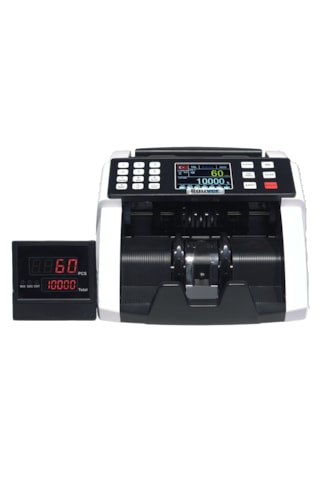 Sc8000 Lite, Tl Karışık Sayım, Dolar Ve Euro Adet Sayım Sahte Kontrollü Para Sayma Makinesi - Müşteri Ekranı Hediyeli