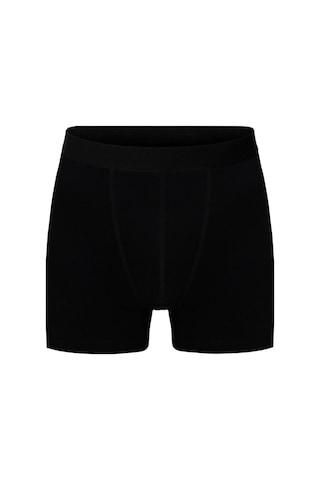 Black Swallow Erkek 10'lu Paket Likralı Pamuklu Boxer Siyah