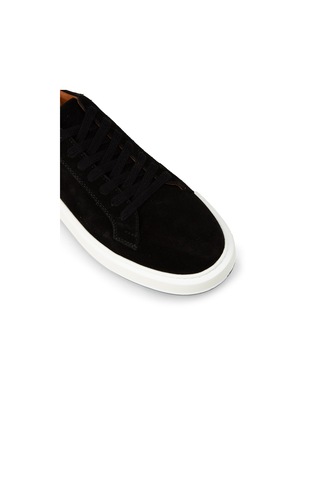 Deery Erkek Hakiki Süet Siyah Sneaker Ayakkabı - E4182msyhe01 Siyah