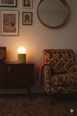 Modern Tasarım Makrome İp Abajur Dekoratif Lamba Abajur Masa Lambası Glop Cam Abajur Sarı Abajur Sarı