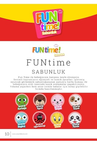 Lexroo Bebek Sabunluğu - Babyfuntime Sarı