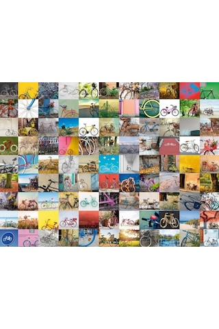 Ravensburger 99 Bisiklet 1500 Parça Puzzle 160075