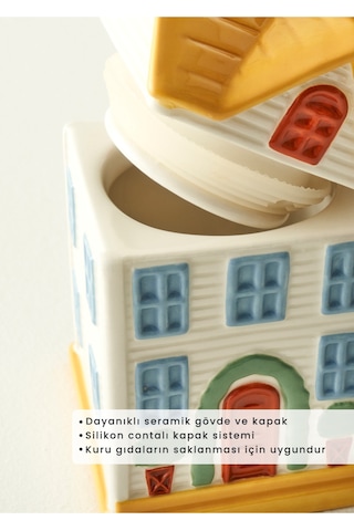 Bella Maison House Seramik Baharatlık Hardal 230 Cc Hardal