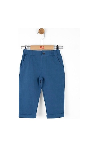 Nk Kids Erkek Bebek Pamuklu Pantolon-13970 Indigo