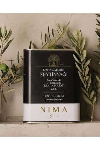 Nima Gurme Sızma Naturel Bursa Zeytinyağı 2 L