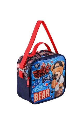 Renkli Unisex Çocuk Muggle Cool Bear Beslenme Çantası Mu3847