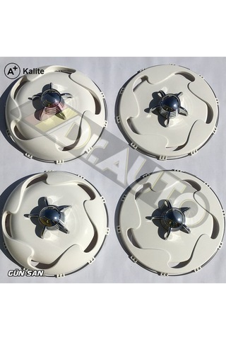 19.5 İnç Bombeli Ahtapot Fırfır Jant Kapağı 4'lü Takım