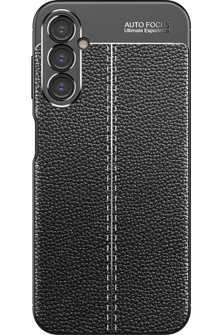 Samsung Galaxy Uyumlu A24 Kılıf Zore Deri Görünümlü Niss Silikon Kapak