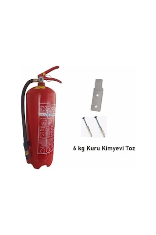Kuru Kimyevi Toz Yangın Tüpü Söndürme Cihazı 6 KG