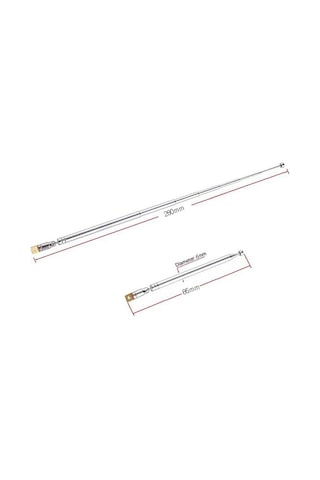 Teleskopik Çubuk Anten 280 mm