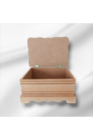 Ahşap-boyanabilir-çok Amaçlı Ayaklı Kutu