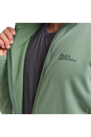 Jack Wolfskın Jack Wolfskin Kolbenberg Fz Erkek Polar Ceket 21884 Yeşil