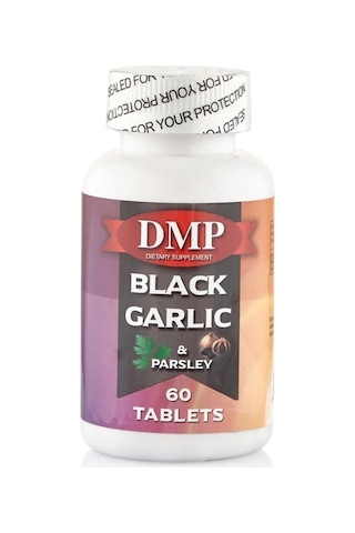 Dmp Black Garlic Siyah Sarımsak Maydanoz 60 Tablet - Hap Kutusu