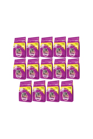 Whiskas Tavuklu Yavru Kedi Maması 14 x 300 G