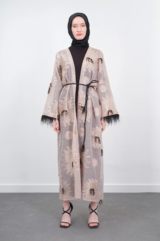 Pureva Kimono Takım 3'lü - Bej